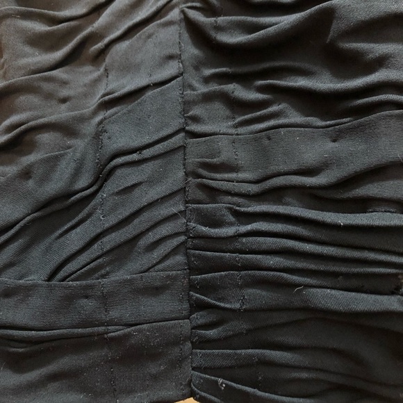 1950s/1960s Vintage Bombshell Beaded Strap One-Shoulder Wiggle Cocktail Dress - Picture 9 of 9